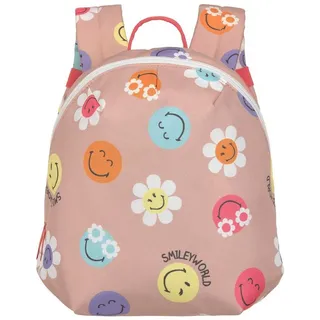 Lässig Rucksack SmileyWorld® Tiny Backpack Dusty Rose altrosa