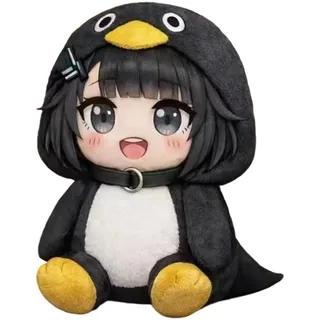 GETBSTOOP GOO GOO Gaga Pinguin Plüschfigur, 25-40 cm Anime Spiel Gugu Gaga Pinguin Figur, Süßer Plüsch Stofftier, Sammler-Dekoration for Zuhause, Büro, Kinder & Erwachsene