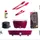 Holzkohlegrill XL Starter-Set Pflaumenlila