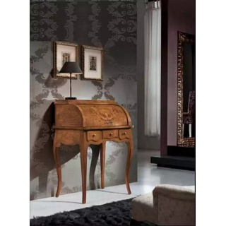 JVmoebel Sekretär Büro Schrank Sideboard Luxus Möbel Stil Antik Italienische Kommode Neu (1 St., 1x Sekretär), Made in Europa braun
