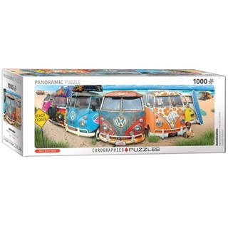 Eurographics 6010-5442 - VW Bus - BulliNation, Panorama Puzzle - 1000 Teile