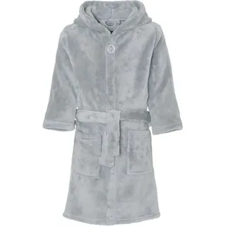 Playshoes Fleece-Bademantel uni Grau, 170/176