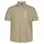 Man Shirt Corda-Vaniglia Kurzarmhemd Braun 48