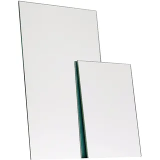 elisando Spiegel auf Maß 10x10 cm Stärke 3mm | Spiegelzuschnitt 100 x 100 x 3 mm | Viele Maße verfügbar! | Spiegelplatten Spiegelfliesen Wandspiegel