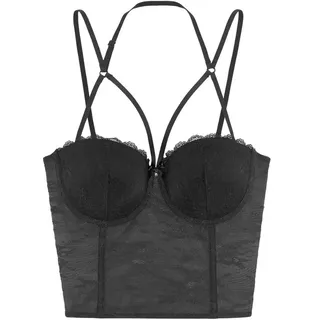 petite fleur gold by lascana Corsage Damen schwarz Gr.70 Cup B