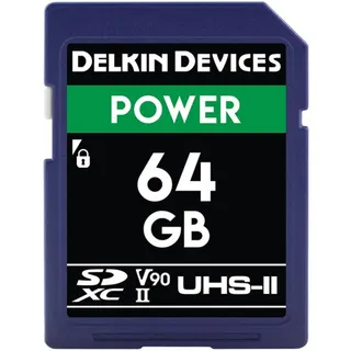 Delkin Devices Delkin Power SD 64GB uhs-ii V90