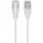 Etherlighting Cat 6a Premium-Patchkabel 0 3 m Weiß