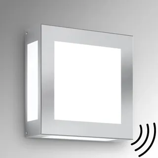 CMD Außenwandleuchte Edelstahl 42/LED/BM mit Bewegungsmelder IP44 grau