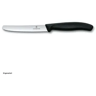 Victorinox Swiss Classic Tomaten-/Tafelmesser schwarz
