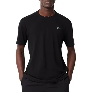 Lacoste Funktionsshirt Herren Dry Fit Sport Tennis T Shirt schwarz L