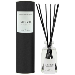 meinvipshop Duftstäbchen Edle Duftstäbchen " better half " 100ml schwarz (Set, 1x Raumdufthalter, 7x Stäbchen, 100ml Raumduft), 100ml