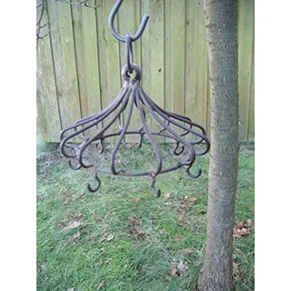 Kleine Küchenkrone Küchenhänger, Kräuterhänger, Haken, 14 cm Landhaus