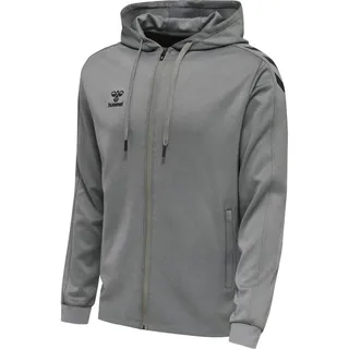 hummel Core XK Poly Kapuzenjacke Herren grau M