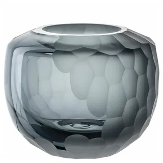 LEONARDO Tischvase Bellagio Anthrazit, 9 cm grau