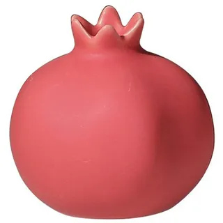 MINGZHE Granatapfel-Keramikvase, Mini-Vase aus Porzellan, Nordische Vase, Glas, Stiftehalter, Pflanzen, Dekor, Vasen, Blumenarrangement, Behälter, Einweihungsgeschenk(Rot)