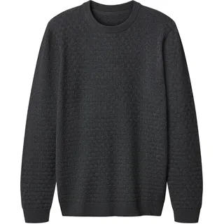 ESMARA MEN Herren Feinstrickpullover / Feinstricktroyer (Dunkelgrau, L (52/54))