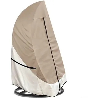Feegow Abdeckung für Hängesessel – 420D Heavy Duty Egg Swing Chair Cover – Outdoor Wasserdicht Winddicht Heavy Duty Gartenmöbel Schutz (115 x 190 cm)