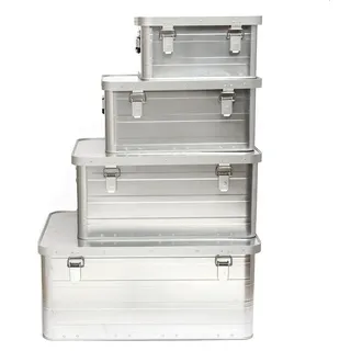 GORANDO Aluminiumbox XL 130 l silber