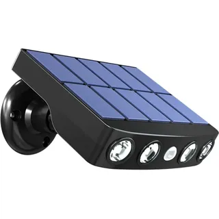 Solarleuchte Für Den Außenbereich – Geeignet Für Haus, Garten, Wandbeleuchtung, Ländliche Außenbeleuchtung, Mit Bewegungsmelder, Warmweiße Laterne