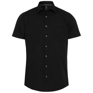 Hatico Kurzarmhemd schwarz XL