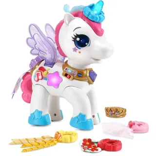 VTech Regenbogen-Einhorn - Singendes Spielzeug mit 6 Accessoires