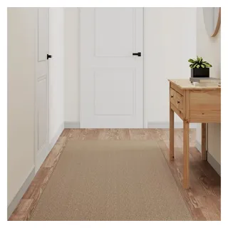 vidaXL Ladina Teppichläufer 80 x 200 cm Sandfarben