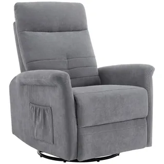 M MCombo Massagesessel M MCombo mit Wärmefunktion 88 x 106,5 x 83 cm Grau mit Relaxfunktion