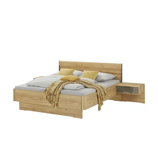 Woodford Bettanlage  Miri , holzfarben , Maße (cm): B: 309 H: 97