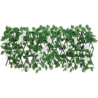 vidaXL Rankgitter 180 x 30 cm Grün Holz