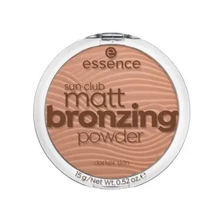 Essence Bronzer sun club matt bronzing powder darker skin sunny