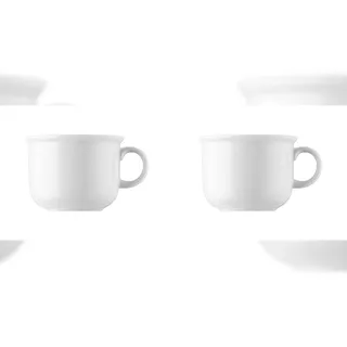 DKG utils Thomas Trend Weiß Geschirr Kaffee-Obertasse 2 Stück
