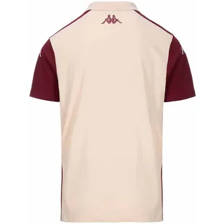 Kappa ABIANGY 8 UBB Polo UBB | Herren | Größe L | Almond/Brown Bordeaux