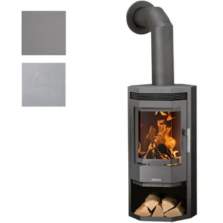 Justus | Kaminofen | Usedom 5 | 5,5 kW | Stahl Gussgrau Farbwahl