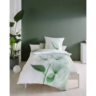 KAEPPEL Floating Floral Grün 155 x 220 cm + 80 x 80 cm