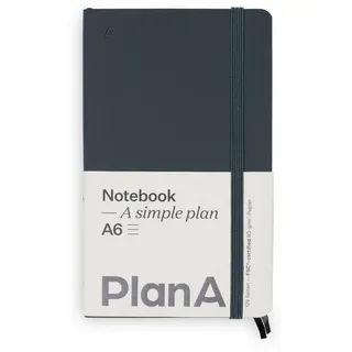 Thalia Notizbuch A6 Softcover grau liniert