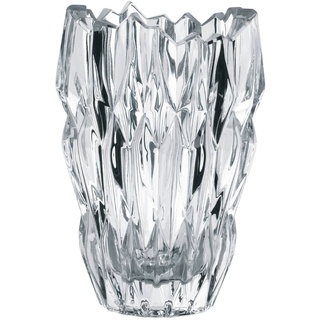 Nachtmann Vase Quartz 16 cm Kristall, Kristalloptik Transparent Klar