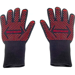 Westmark Grillhandschuhe 325 x 190 x 30 mm Silikon rot