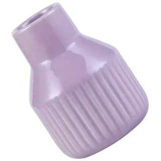 NUOBESTY Kleine Keramikvase Mini Vase Dekorative Knospen Vasen Getrocknete Blumentopfblumen Arrangements Halter für Home Tisch Herzstück Party Lila Lila