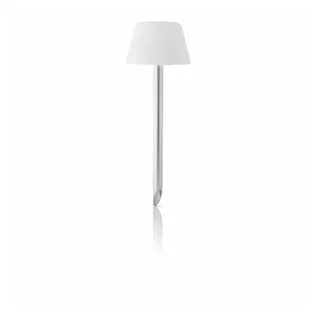 eva solo Solarleuchte Aluminium 14 cm inkl. Erdspieß silber