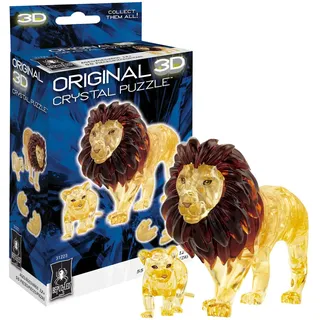 BePuzzled, Lion and Baby Original 3D Crystal Puzzle, Perfect for Puz (US IMPORT)