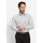 Businesshemd OLYMP Five body fit New York Kent Herren Gr 46 Normaler Arm grau mittelgrau 97 Baumwolle 3 Elastolefin Hemden