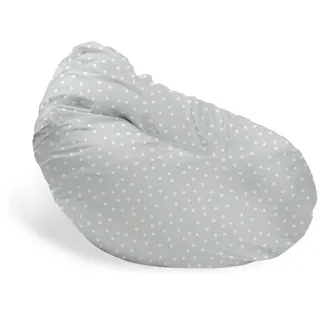 joyfill Sitzsack für Groß und Klein (BioFoam gefüllt | 240 L) (5018P Punkte Grau)