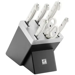 Zwilling Pro le blanc Selbstschärfender Messerblock 7-tlg. Schwarz