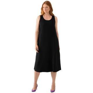 Ulla Popken Midikleid schwarz 58-60