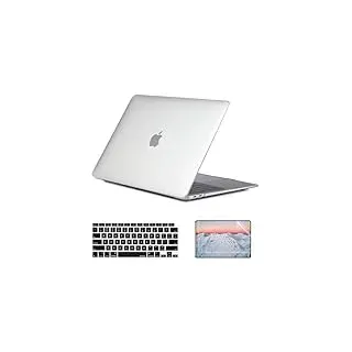 SsHhUu Hülle für MacBook Pro 13 Zoll A1278, Plastik Crystal Schutzhülle mit Tastaturschutz & Displayschutz für MacBook Pro 13" (Old Version Con CD-ROM, 2012/2011/2010/2009/2008), Transparent