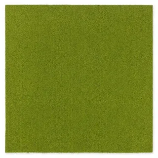 KARAT Teppichfliesen Moscow selbstliegend - 50 x 50 cm / Grün