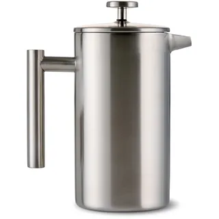 Tchibo - Siebstempelkanne 900 ml - silber