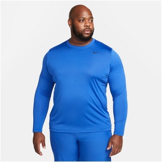 Nike Trainingsshirt DRI-FIT LEGEND MEN'S LONG-SLEEVE FITNESS TOP blau