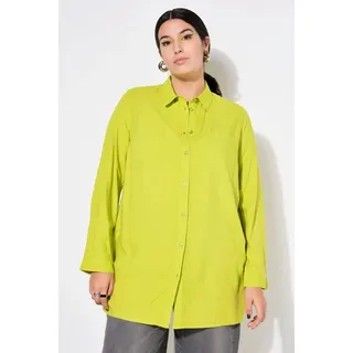 Studio Untold Hemd Bluse Boxy Shape gelb 54-56