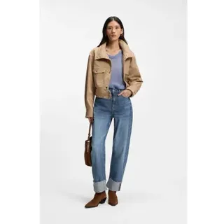 BOSS für Damen. 50552349 Jeans Ballon blau (26/28), Lässig, Baumwolle, Denim